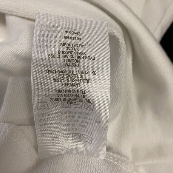 zuda Z-Knit Short Sleeve Sneaker Dress white size XXS - Picture 9 of 10